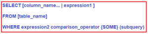 SOME Operator in SQL Server with Examples - Dot Net Tutorials