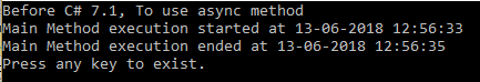Why we need Async Main in C#?