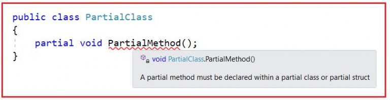 Partial Class and Partial Methods in C# - Dot Net Tutorials