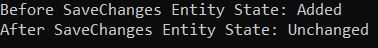 Added State of an Entity in Entity Framework