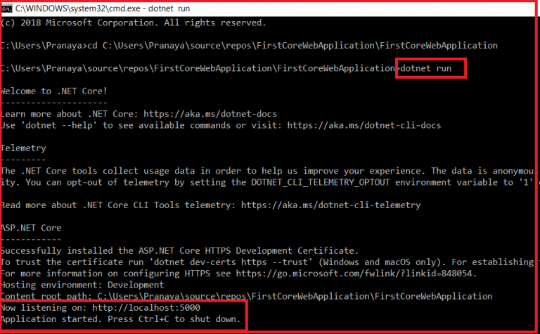 asp net core in process vs out of process