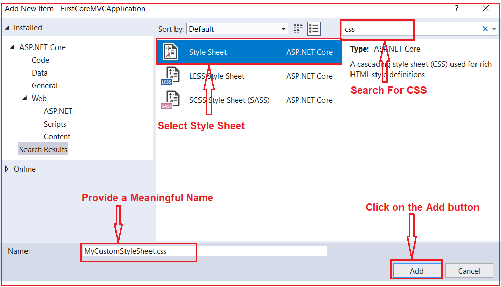 How To Use Bootstrap In Asp.Net Core Mvc - Dot Net Tutorials