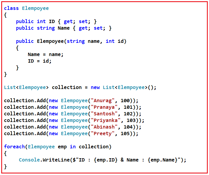 Iterator Design Pattern In C With Realtime Example Dot Net Tutorials