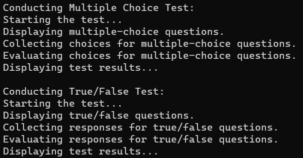 Real-Time Example of Template Method Design Pattern in C#: Test-Taking Platforms