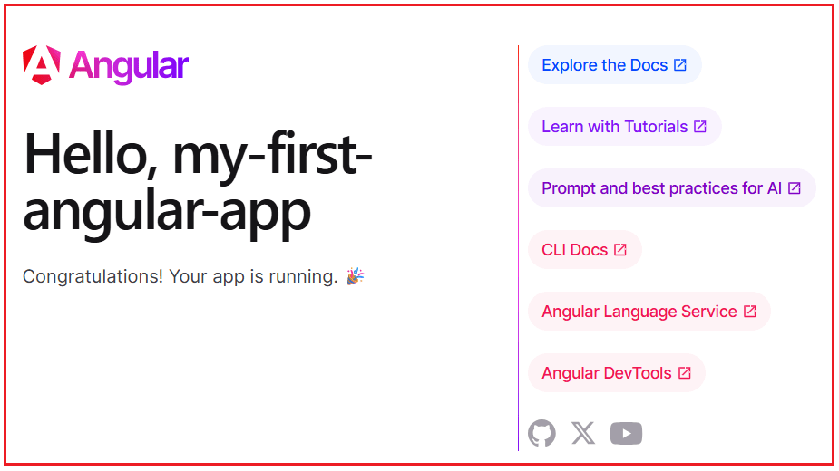 Creating Angular Project