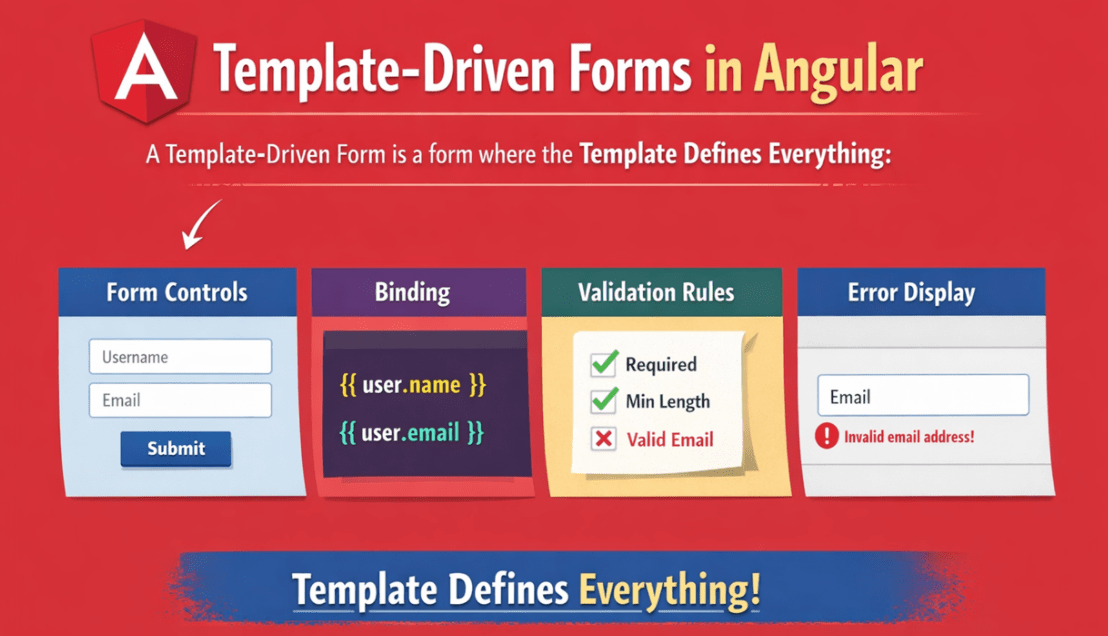What are Template-Driven Forms in Angular What are Template-Driven Forms in Angular