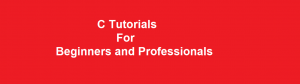 C Programming Language Tutorials For Beginners - Dot Net Tutorials