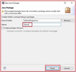 Creating First Java Program in Eclipse IDE - Dot Net Tutorials
