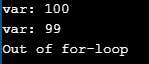 Program to Understand Break Statement in C Language
