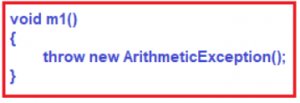 throw and throws keywords in Java - Dot Net Tutorials