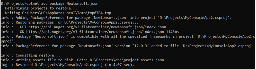 ef core command line ef core command line