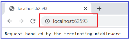 Modifying the Configure Method of the Startup class