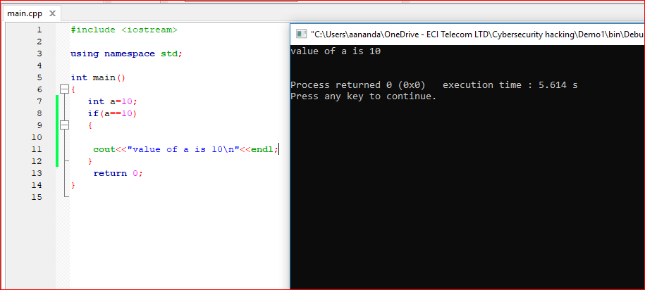 Conditional Statements and Logical Operations in C++ - Dot Net Tutorials