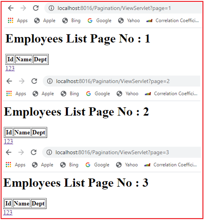 CRUD in Servlet with Examples