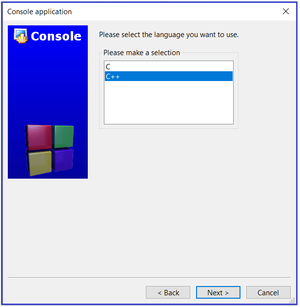 Creating New Project using Code Blocks IDE