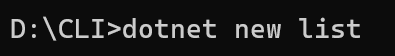 ASP.NET Core Web API Project using .NET Core CLI