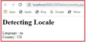 Internationalization in JSP with Examples - Dot Net Tutorials