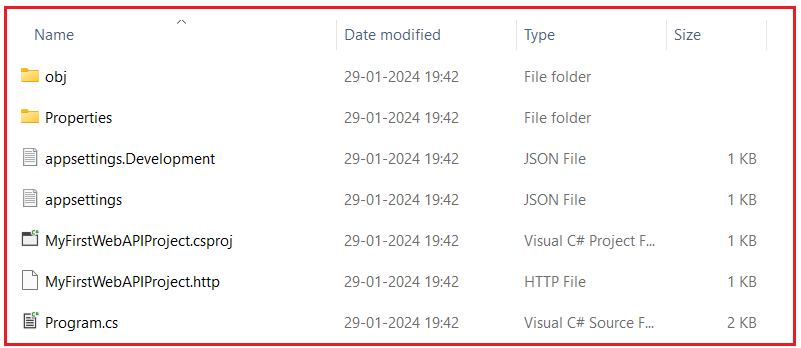 Creating ASP.NET Core Web API Project using .NET Core CLI