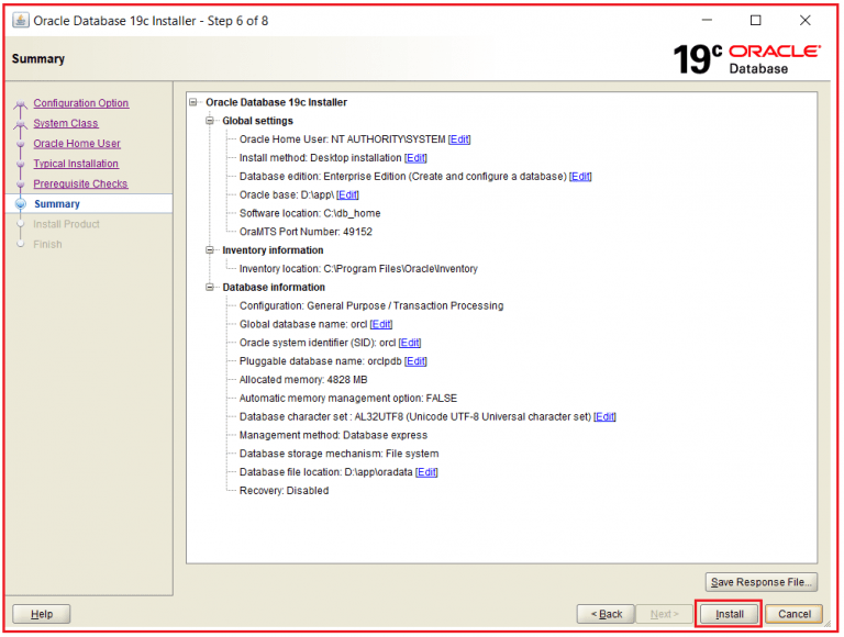 How to Install Oracle 19c Software on Windows 10 - Dot Net Tutorials
