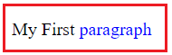 Span Tag in HTML