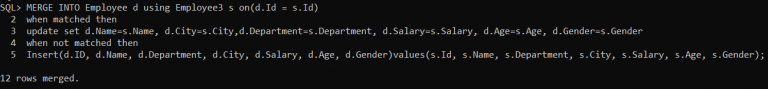 Data Query Language Command in Oracle - Dot Net Tutorials