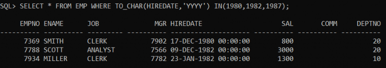 Conversion Functions in Oracle with Examples - Dot Net Tutorials