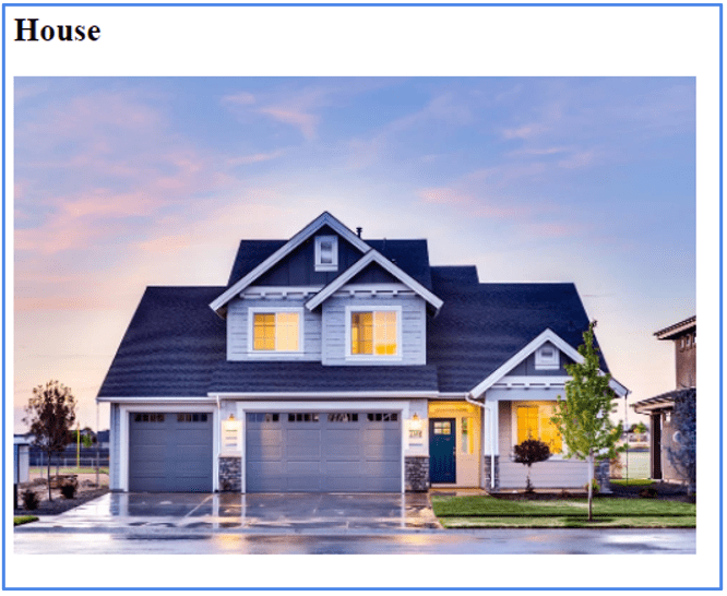 HTML Image Size - Width and Height