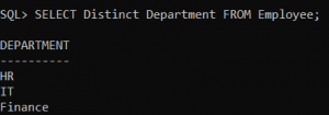Data Query Language Command in Oracle - Dot Net Tutorials