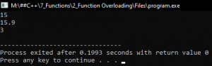 Function Overloading in C++ with Examples - Dot Net Tutorials