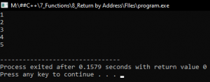 Function Return by Address and Reference in C++ - Dot Net Tutorials