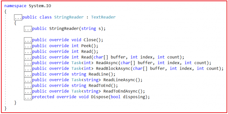 StringWriter and StringReader in C# with Examples - Dot Net Tutorials