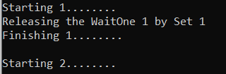 What are the Differences between AutoResetEvent and ManualResetEvent in C#?
