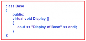 Virtual Functions in C++ with Examples - Dot Net Tutorials