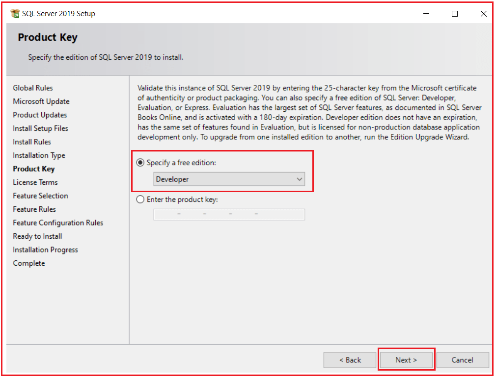 Download and Install SQL Server 2019