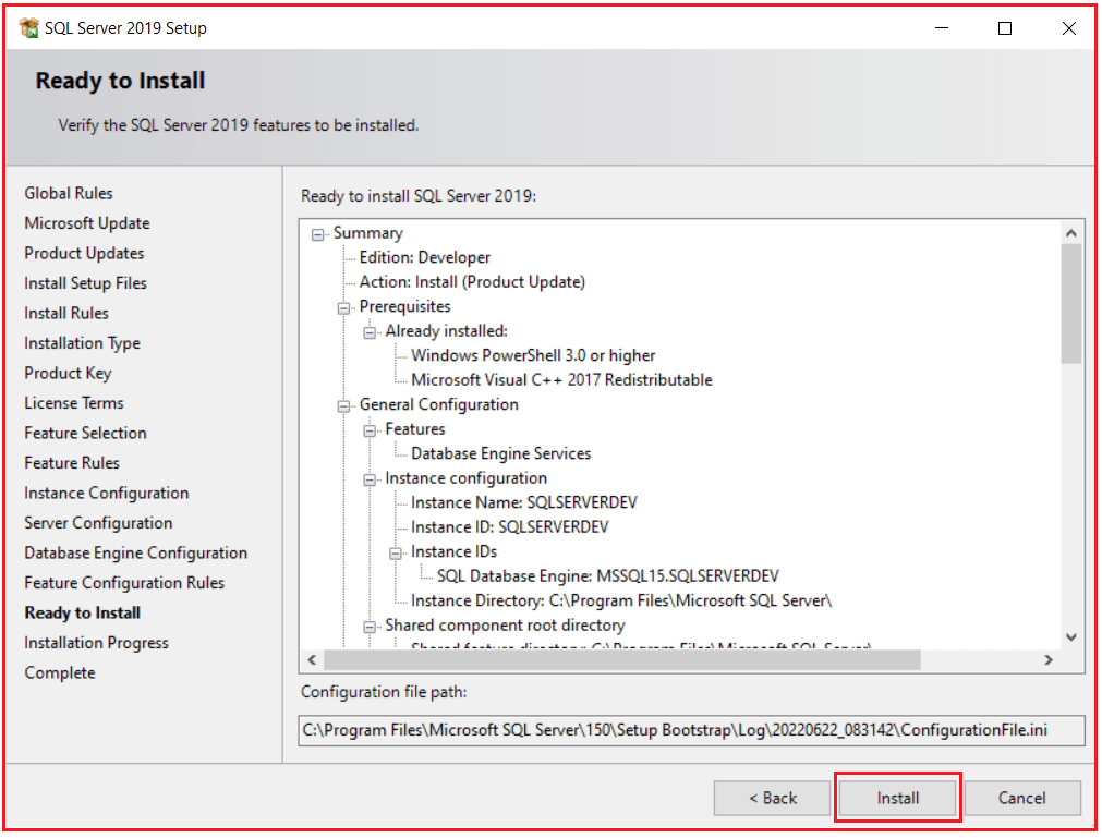 Downloading and Installing SQL Server 2019
