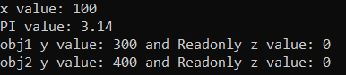 Example to Understand Read-Only Variables in C#
