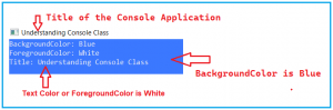 Console Class in C# with Examples - Dot Net Tutorials
