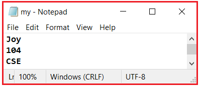 File Reading in C++