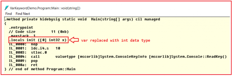 Var Keyword in C# with Examples - Dot Net Tutorials