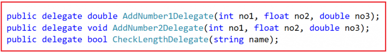 Generic Delegates in C# examples - Dot Net Tutorials