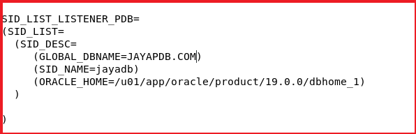 Static Listener in Oracle with Examples