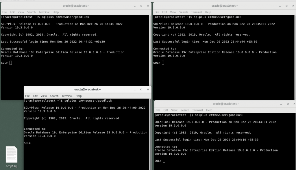 Creation of Common Profile in Oracle - Dot Net Tutorials