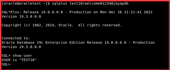 Password Verification in Oracle with Examples