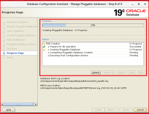 Creating a new PDB for Tablespace Practice in Oracle