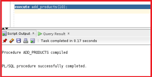 Notations of Passing Parameters in Oracle Stored Procedure