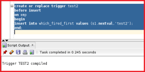 Trigger Execution Order in Oracle - Dot Net Tutorials