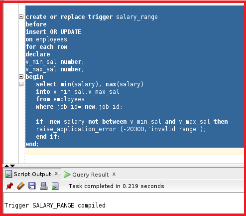 Compound Trigger and Array to Solve Mutating in Oracle