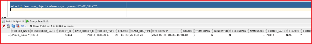 Oracle Stored Procedure with IN Parameter - Dot Net Tutorials