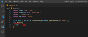 Understanding Standard React Project - Dot Net Tutorials