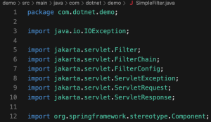 Spring Boot Servlet Filter - Dot Net Tutorials